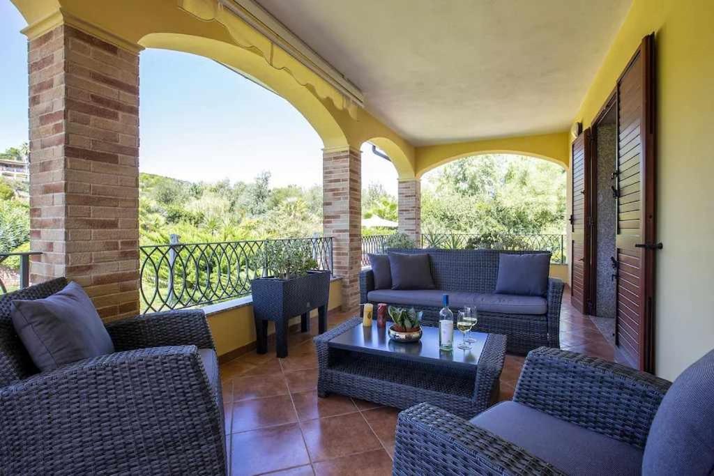 Alghero Villa Mistral Per 7 Persone Terrazza Bbq Ac Wifi Экстерьер фото